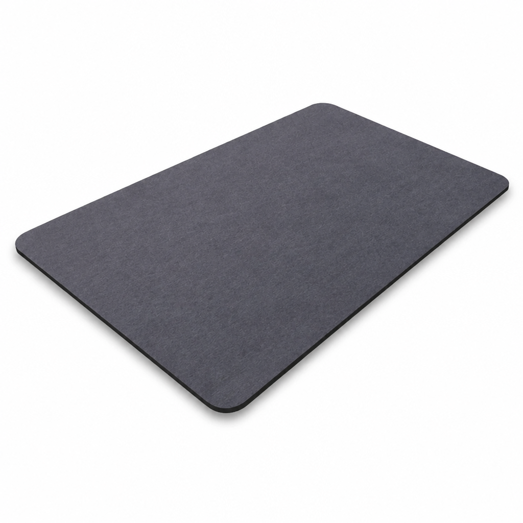 Ultra-Absorbent Quick-Dry Diatomite Bath Mat (Non-Slip Base) | ribuella