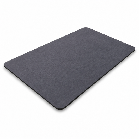 Ultra-Absorbent Quick-Dry Diatomite Bath Mat (Non-Slip Base) | ribuella