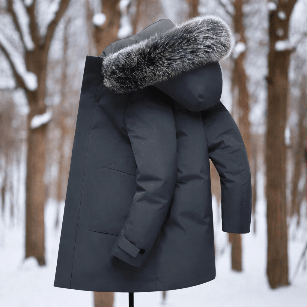 Evercrest Men’s Windproof Winter Parka — Warm Thermal Weather Shield