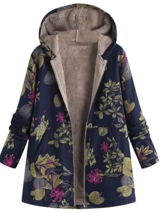 Unique Floral Winter Outfit for Your Style | ribuella