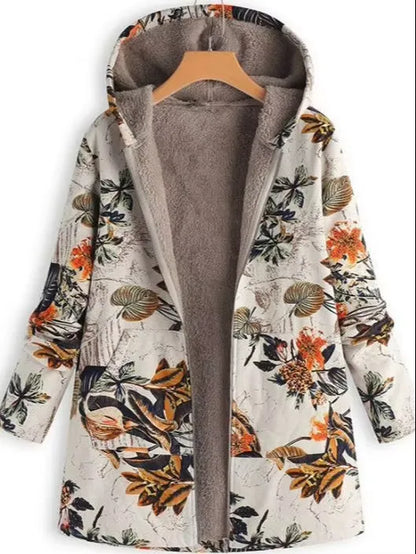 Unique Floral Winter Outfit for Your Style | ribuella