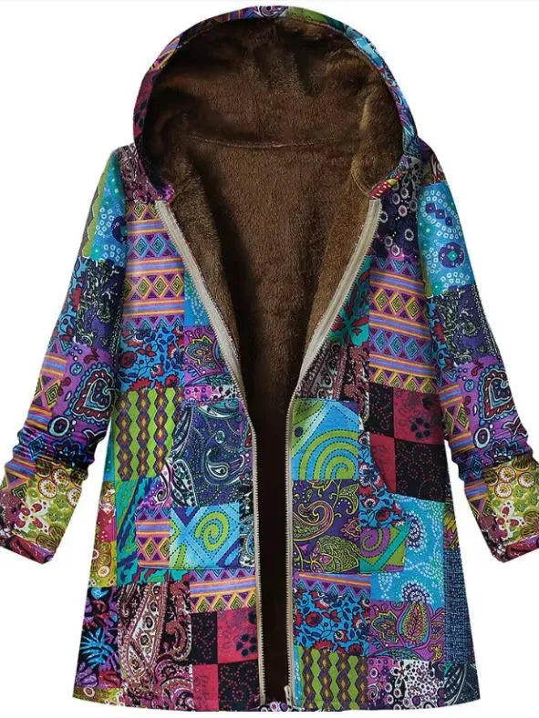 Unique Floral Winter Outfit for Your Style | ribuella