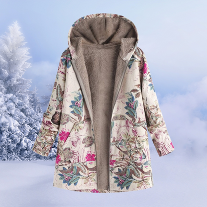 Unique Floral Winter Outfit for Your Style | ribuella