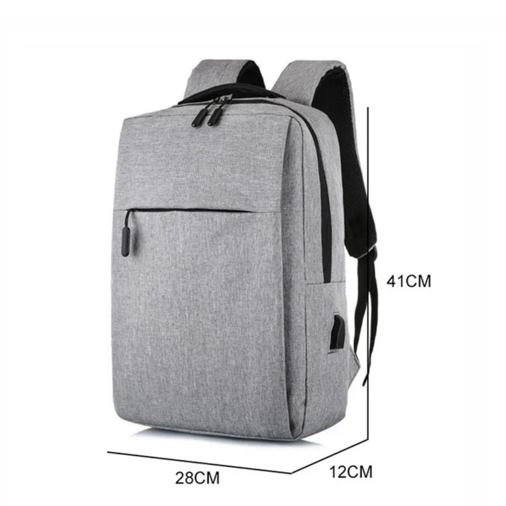SecureTech Rucksack mit USB-Ladefunktion und RFID-Schutz | ribuella