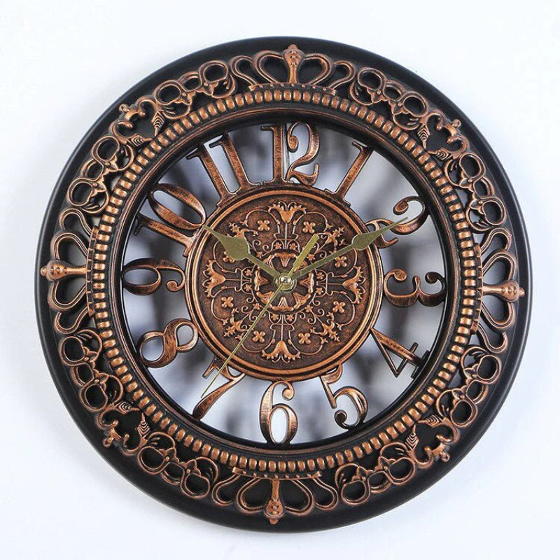 Stylish Metal Wall Clock for Timeless Elegance | ribuella