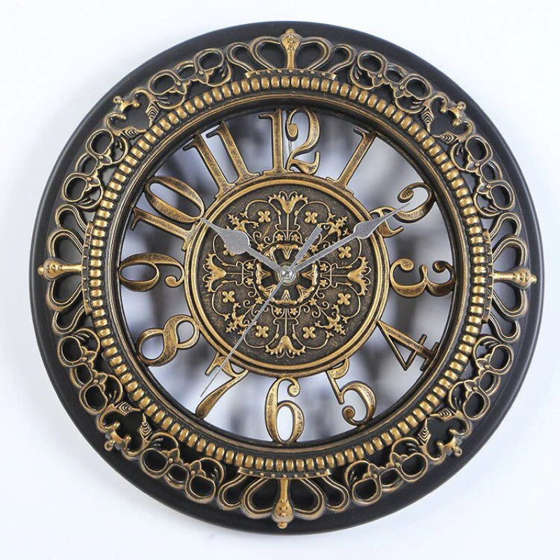 Stylish Metal Wall Clock for Timeless Elegance | ribuella