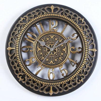 Stylish Metal Wall Clock for Timeless Elegance | ribuella