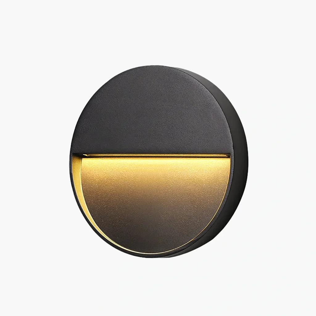 Outdoor Waterproof Wall Light, Round Or Square Frame
