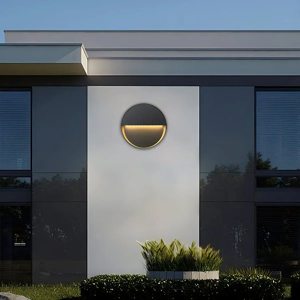 Outdoor Waterproof Wall Light, Round Or Square Frame