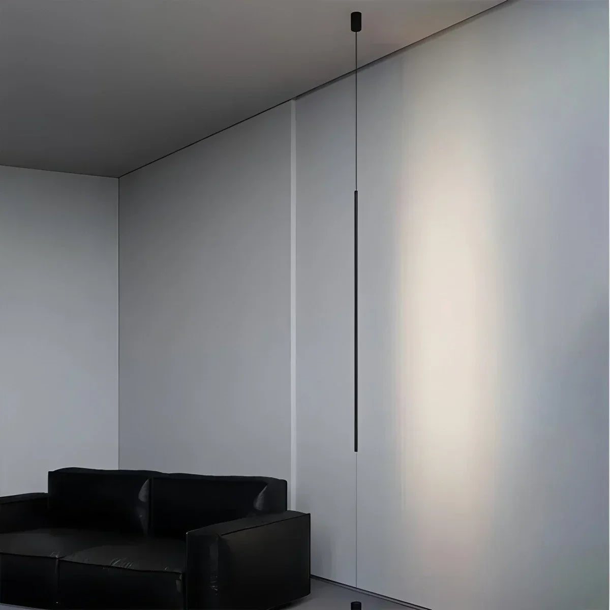 Luminaire linéaire LED vertical, éclairage ascendant du sol au plafond