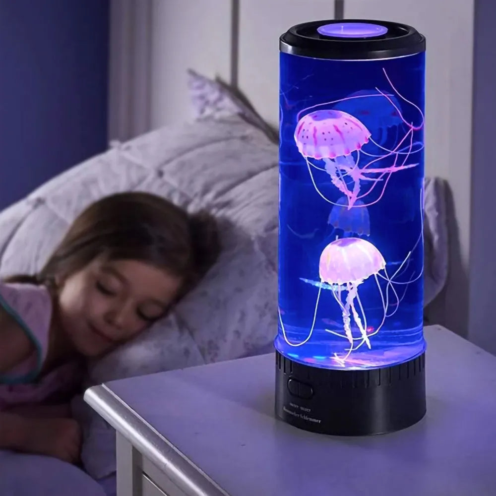 LED-Lampe mit Quallen-Effekt und sanfter Lichtübergangsbeleuchtung