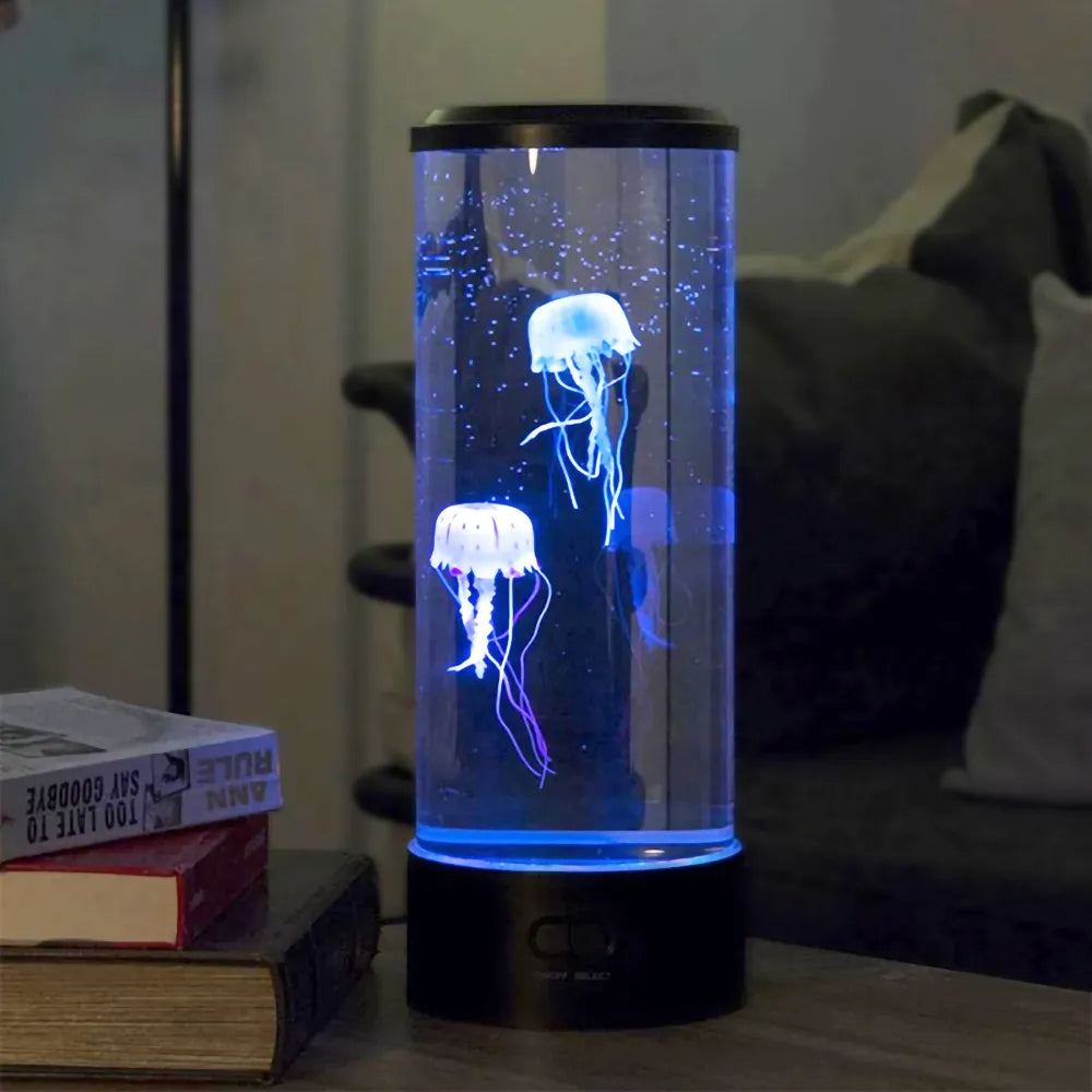 LED-Lampe mit Quallen-Effekt und sanfter Lichtübergangsbeleuchtung