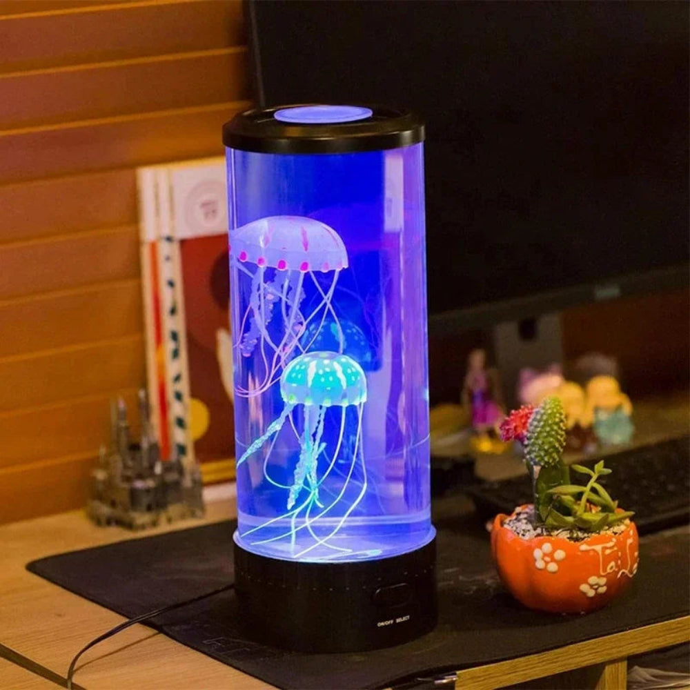 LED-Lampe mit Quallen-Effekt und sanfter Lichtübergangsbeleuchtung