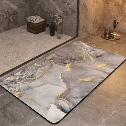 UltraDry Non-Slip Bathroom Mat – Fast Absorbent Floor Comfort | ribuella