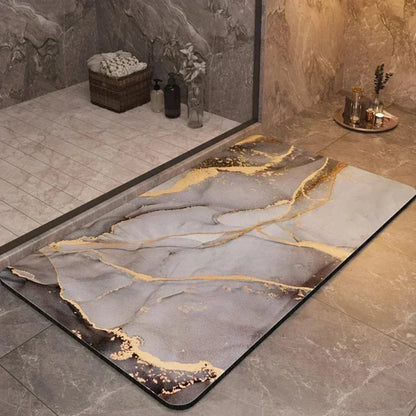 UltraDry Non-Slip Bathroom Mat – Fast Absorbent Floor Comfort | ribuella