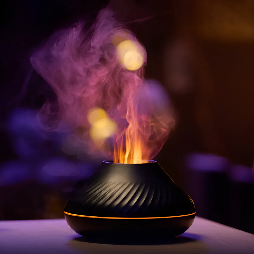 SerenityMist Diffusore di aromi a ultrasuoni e umidificatore - Design elegante | ribuella