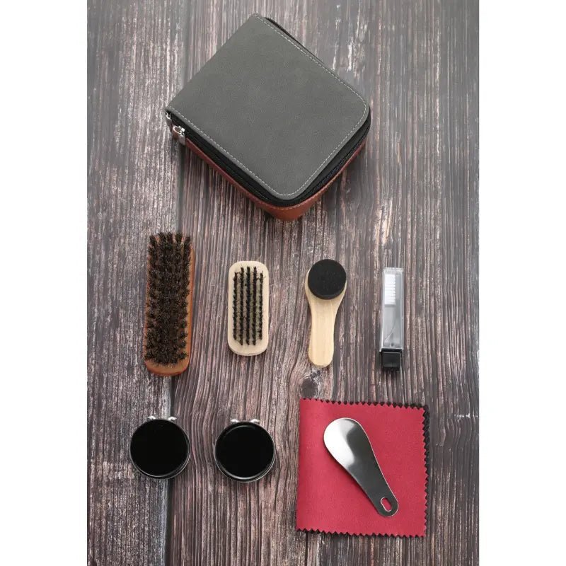 Aurelium LeatherCare 9-Piece Premium Leather Shoe Care Kit