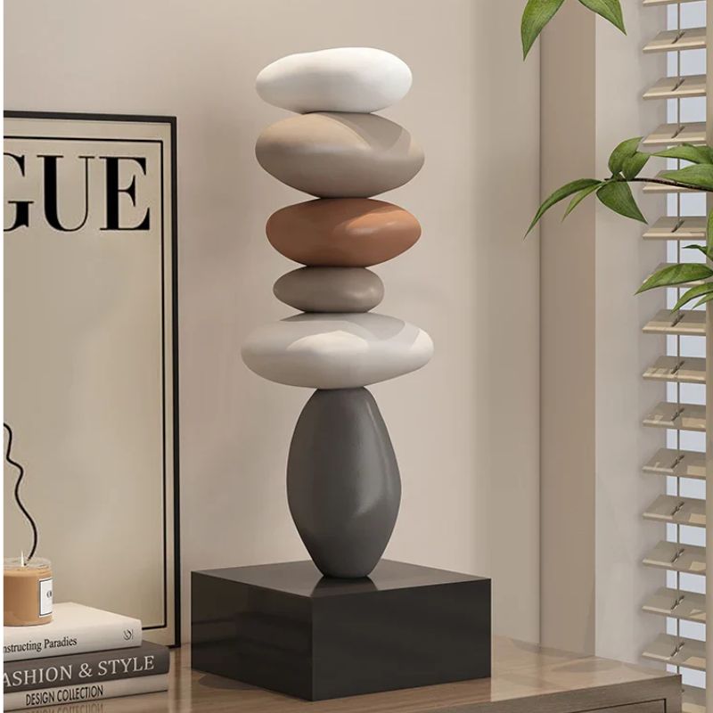 Serenity Stone Art – Élément décoratif moderne pour la maison | ribuella