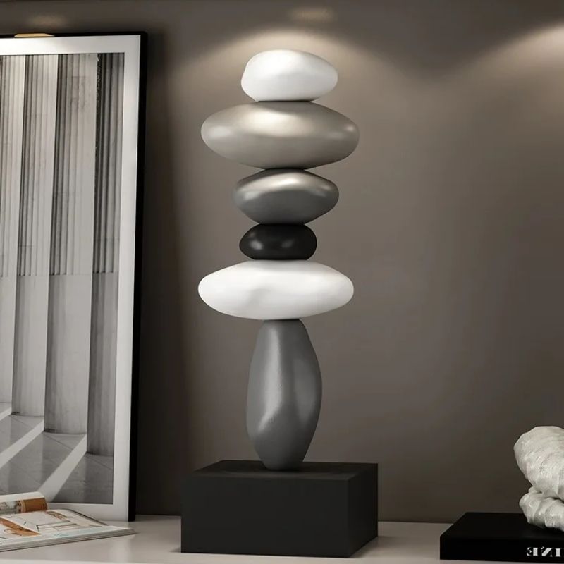 Serenity Stone Art – Élément décoratif moderne pour la maison | ribuella