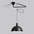 Lampada a sospensione regolabile Emino, paralume da 35 Cm, altezza 120 Cm