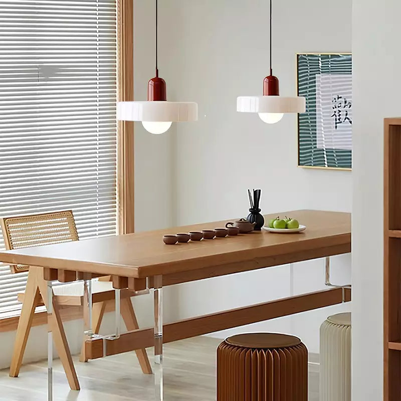 Moderne gekleurde plafondhanglamp, artistieke hanglamp