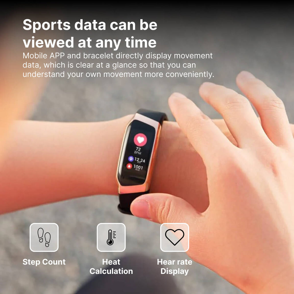 Smartwatch til fitness — overvågning af puls, blodtryk og søvnaktivitet