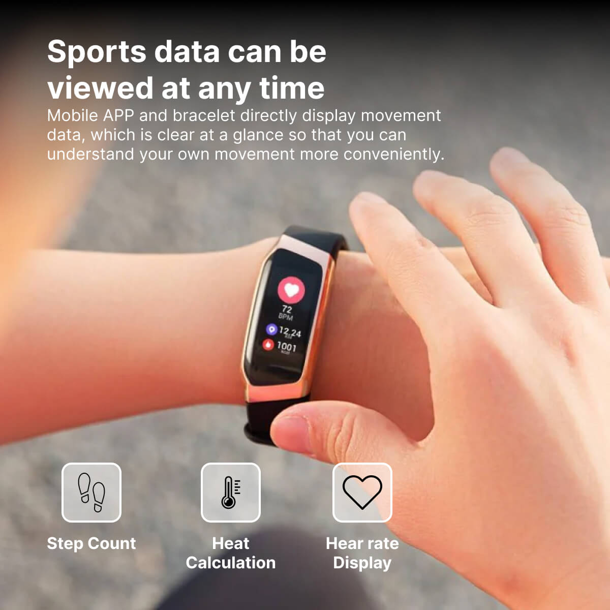 Smartwatch til fitness — overvågning af puls, blodtryk og søvnaktivitet
