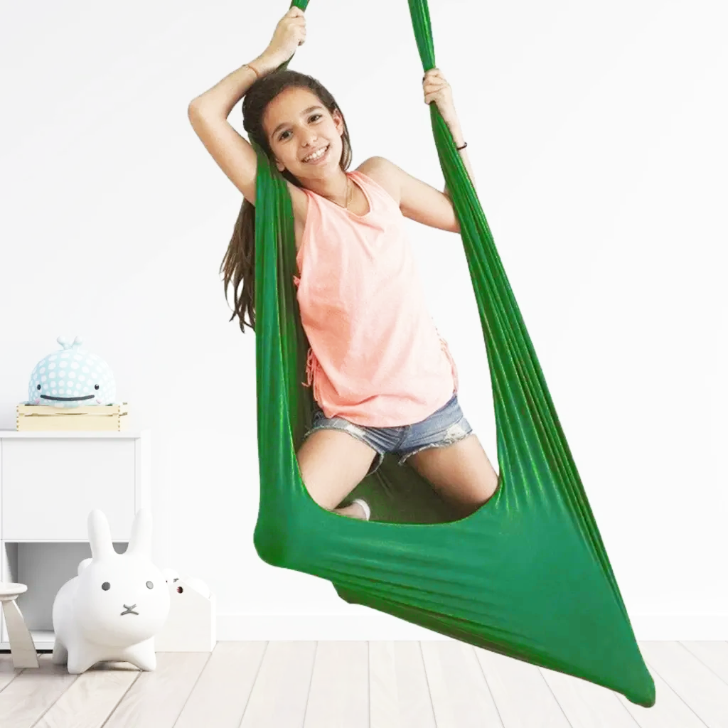 Baloiço sensorial de interior SerenityNest para crianças | ribuella
