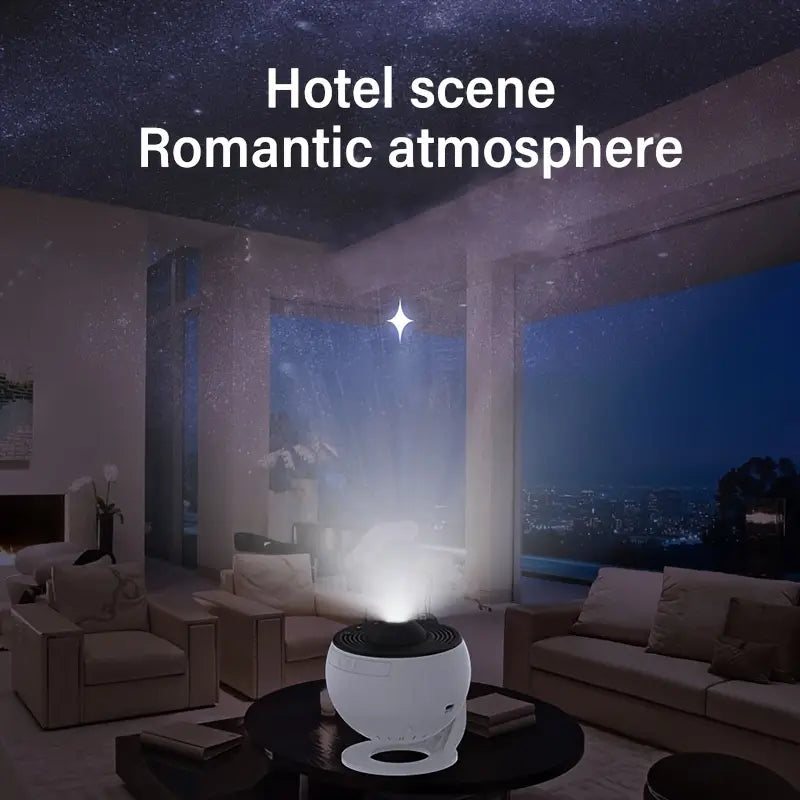 Dispositivo di proiezione Starlit Serenity con copertura a 360° della stanza | ribuella