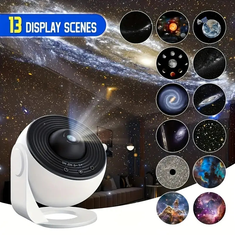Dispositivo di proiezione Starlit Serenity con copertura a 360° della stanza | ribuella