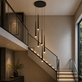 Modern Nordic Ceiling Light Adjustable Flush Mount Iron Acrylic Dimmable LED 6-68 Heads | ribuella