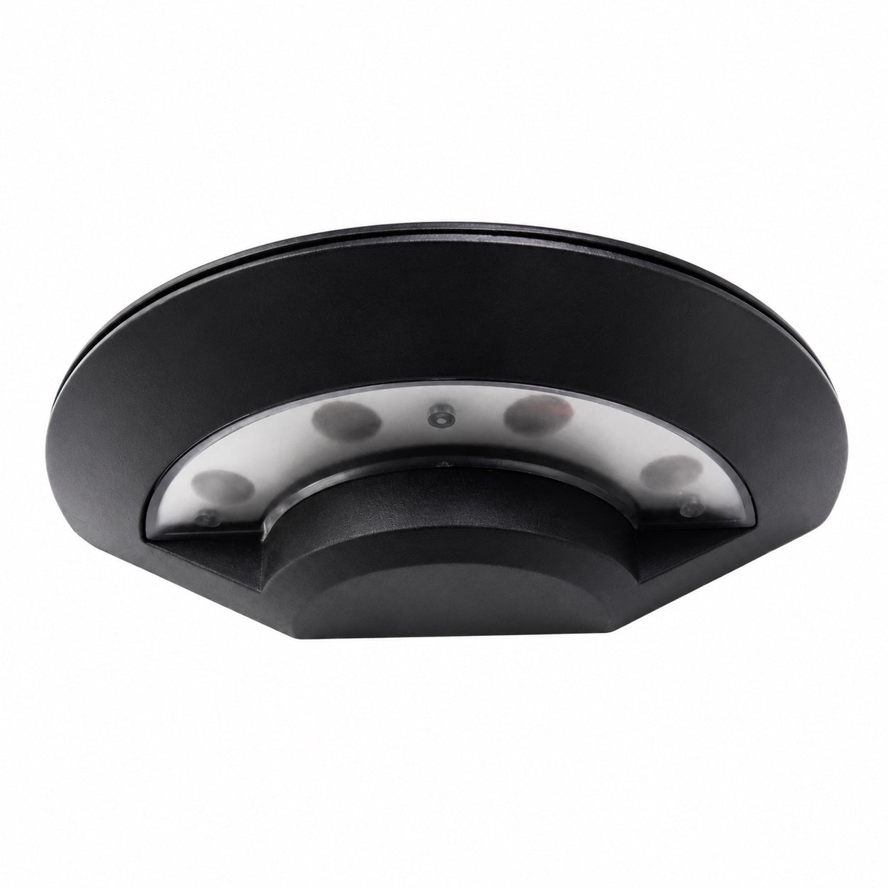 Modern Outdoor Wall Light Waterproof Metal Acrylic Flying Saucer Design 3000K LED Illumination | ribuella