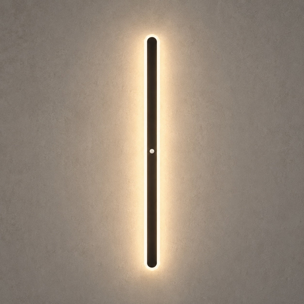 Modern Minimalist Outdoor Wall Lamp Wall Mounted Metal IP65 Weatherproof Dimmable LED Lighting | ribuella