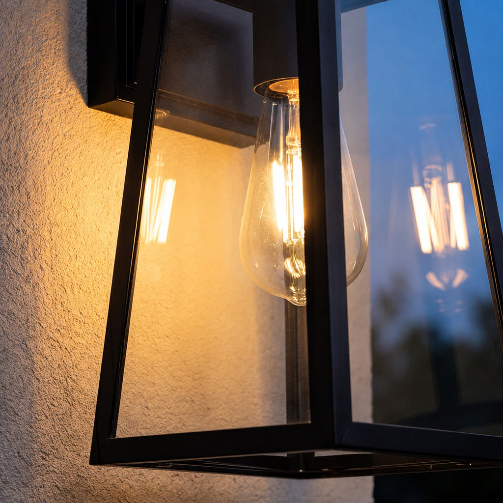 Contemporary Outdoor Wall Light Waterproof Aluminum Wall Mounted Fixture | ribuella