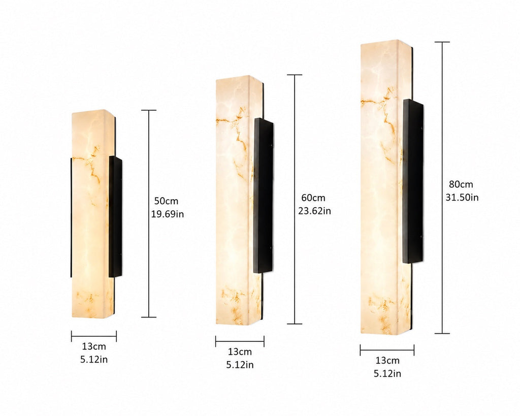 Modern Outdoor Wall Light Wall Mounted Stainless Steel LED Waterproof Imitated Marble | ribuella
