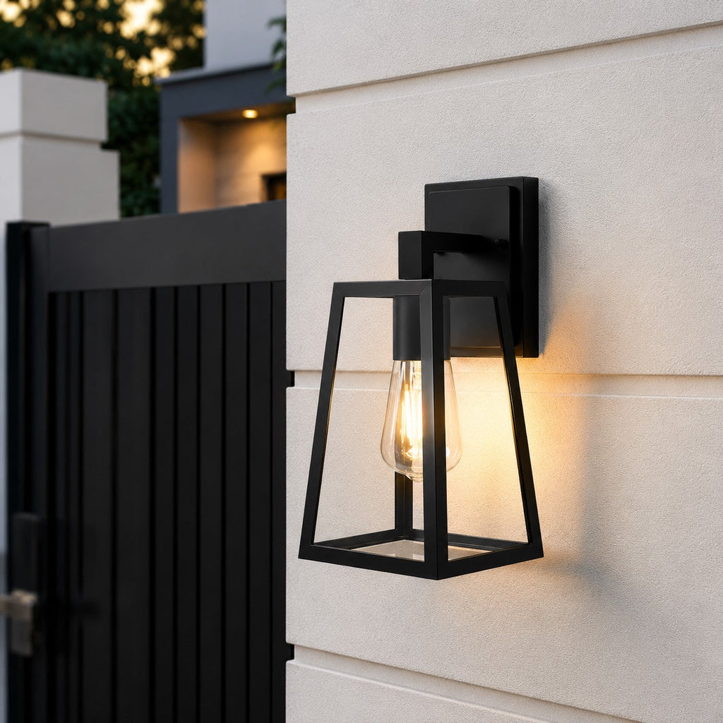 Contemporary Outdoor Wall Light Waterproof Aluminum Wall Mounted Fixture | ribuella