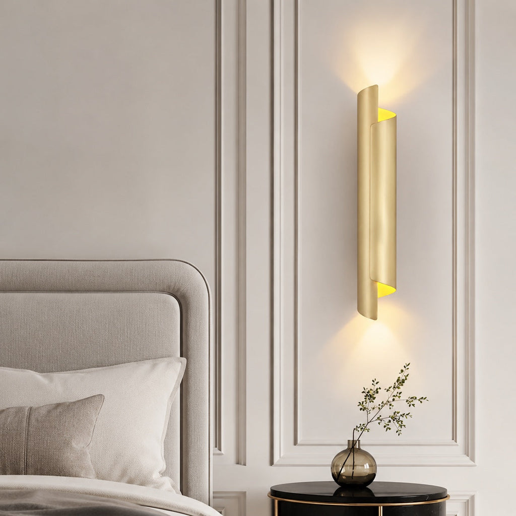 Modern Minimalist Wall Sconce Metal Wall Mounted LED Lighting for Indoor Spaces | ribuella