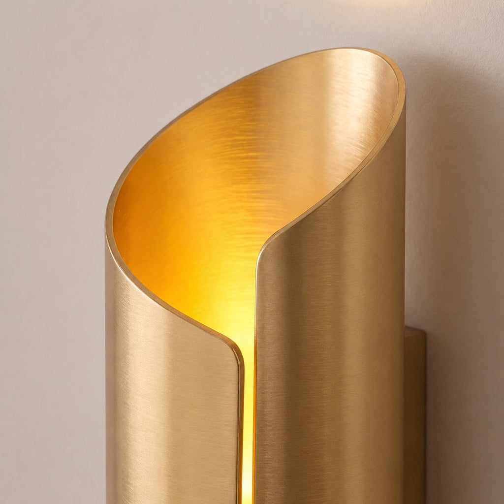 Modern Minimalist Wall Sconce Metal Wall Mounted LED Lighting for Indoor Spaces | ribuella