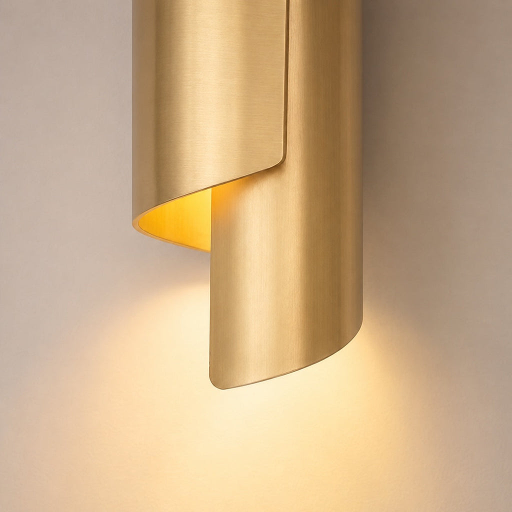 Modern Minimalist Wall Sconce Metal Wall Mounted LED Lighting for Indoor Spaces | ribuella