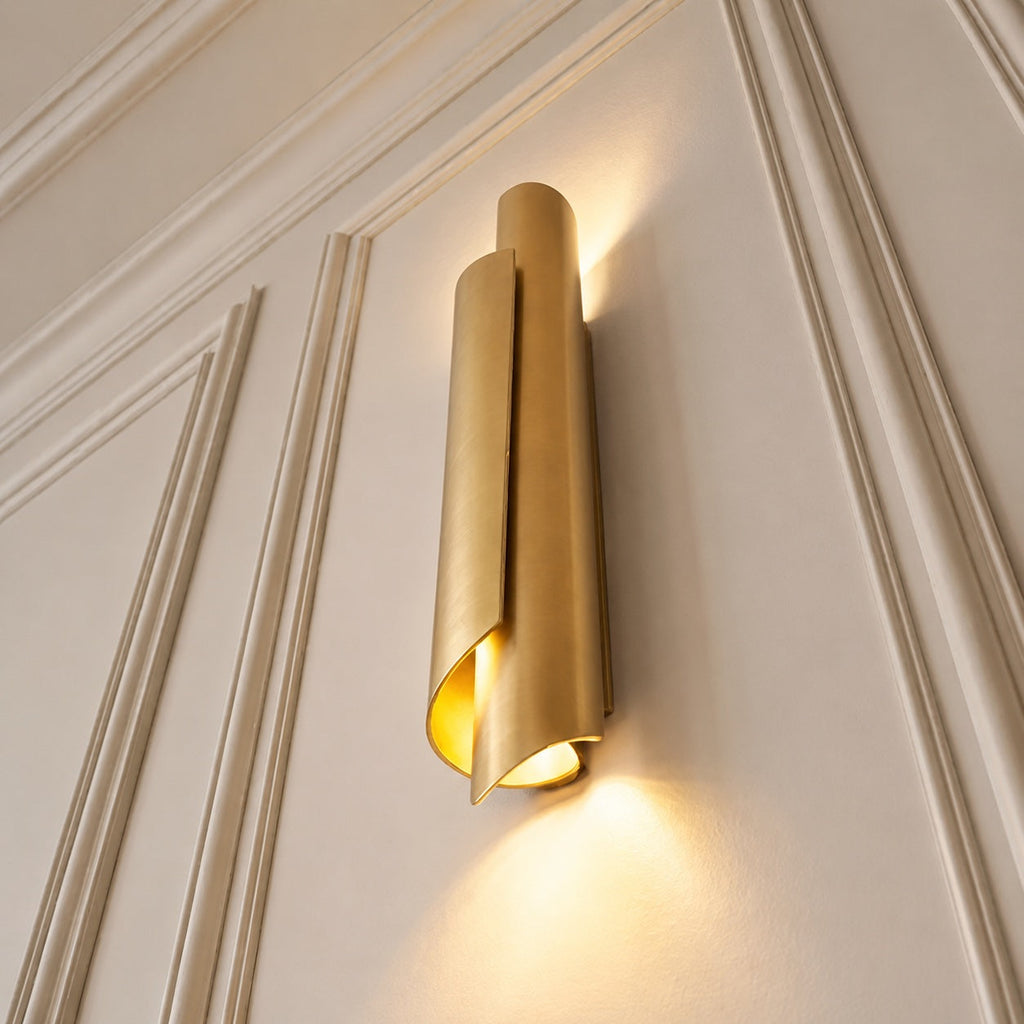 Modern Minimalist Wall Sconce Metal Wall Mounted LED Lighting for Indoor Spaces | ribuella