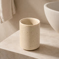 Minimalist Decorative Tray Sandstone Accent for Bathroom Vanity and Home Decor | ribuella