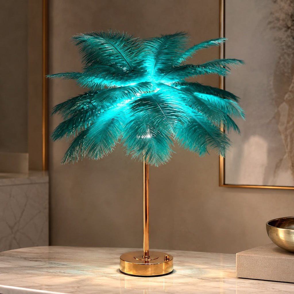 Nordisk stil bordlampe, USB-drevet LED-lys med justerbar farvetemperatur og jernfod | ribuella