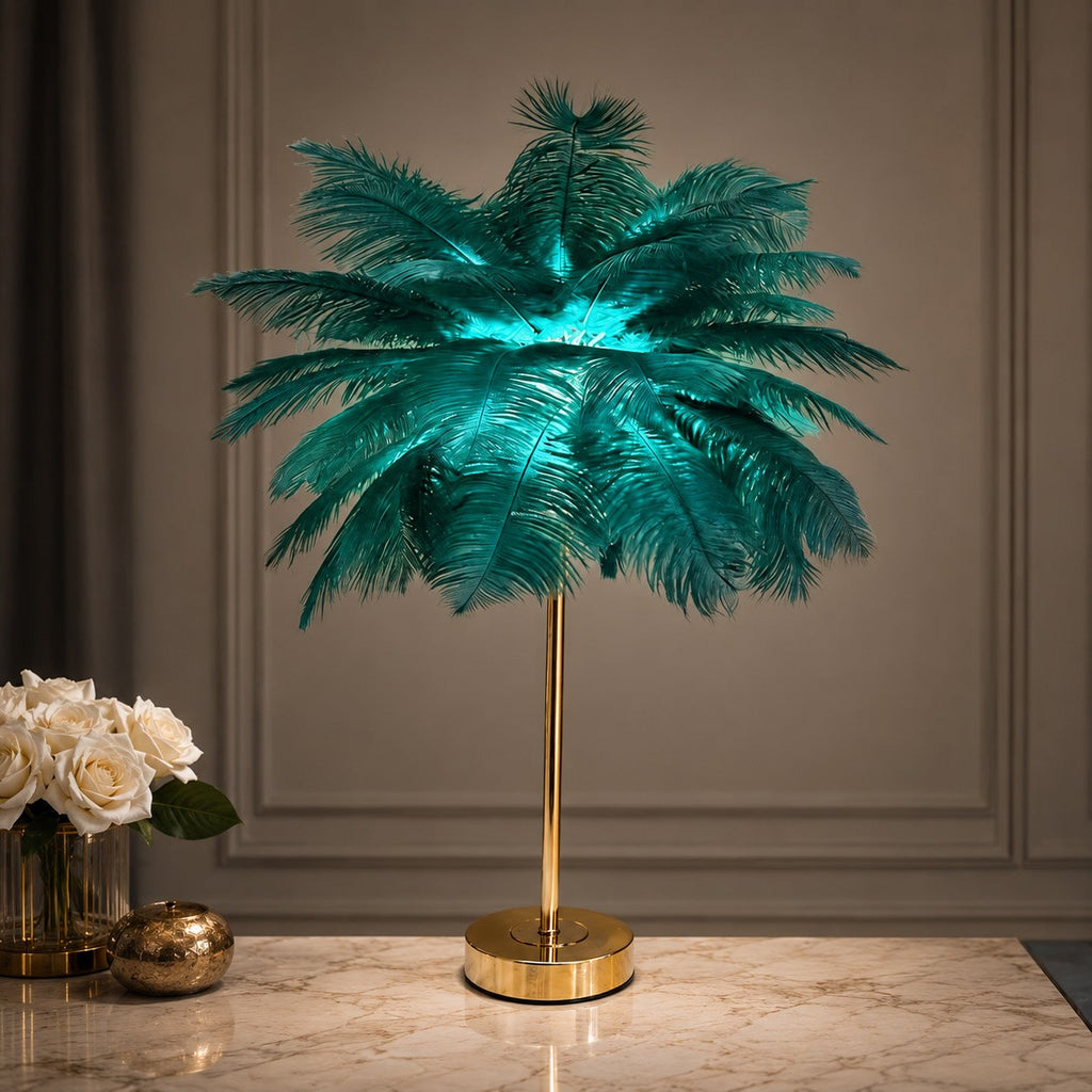 Nordisk stil bordlampe, USB-drevet LED-lys med justerbar farvetemperatur og jernfod | ribuella