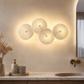 Moderne Wandleuchte aus Keramik und Metall | ribuella