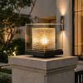Modern Outdoor Pillar Light Ground Mounted Stainless Steel LED Warm White IP65 Waterproof | ribuella