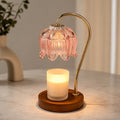 Moderne Wandlampe zum Wachsschmelzen mit Halogenlicht, einstellbarem Dimmer und Netzbetrieb, 90-260V | ribuella