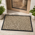 Elegant Modern Door Mat Non-Slip Rectangle Rug Heavy-Duty Polyester for Indoor Outdoor Use | ribuella