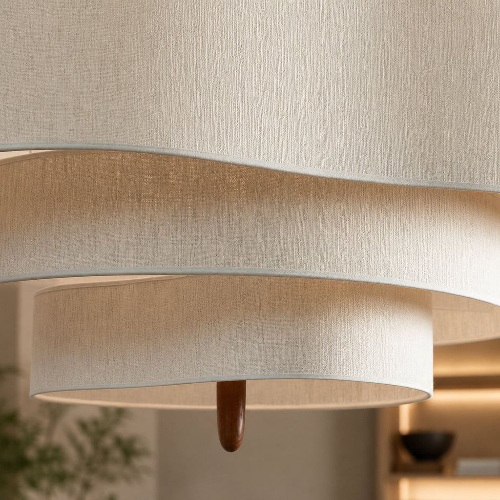 Contemporary Pendant Lamp Minimalist Design Metal Structure LED Lighting Fixture | ribuella