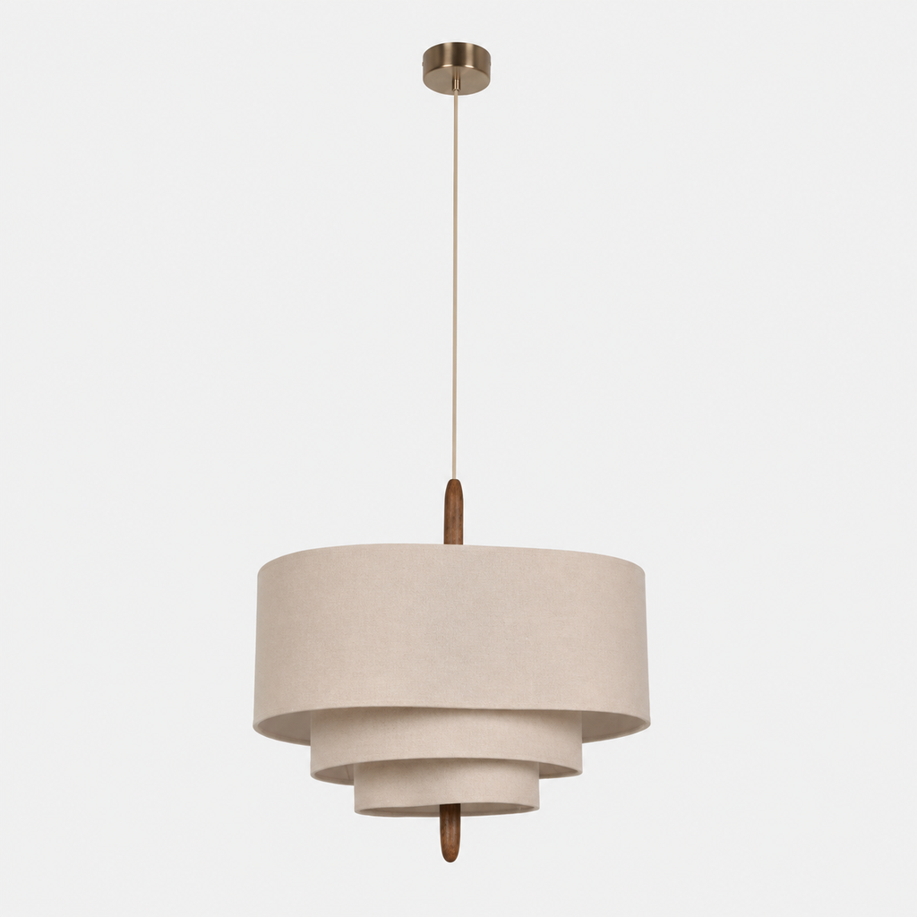 Contemporary Pendant Lamp Minimalist Design Metal Structure LED Lighting Fixture | ribuella