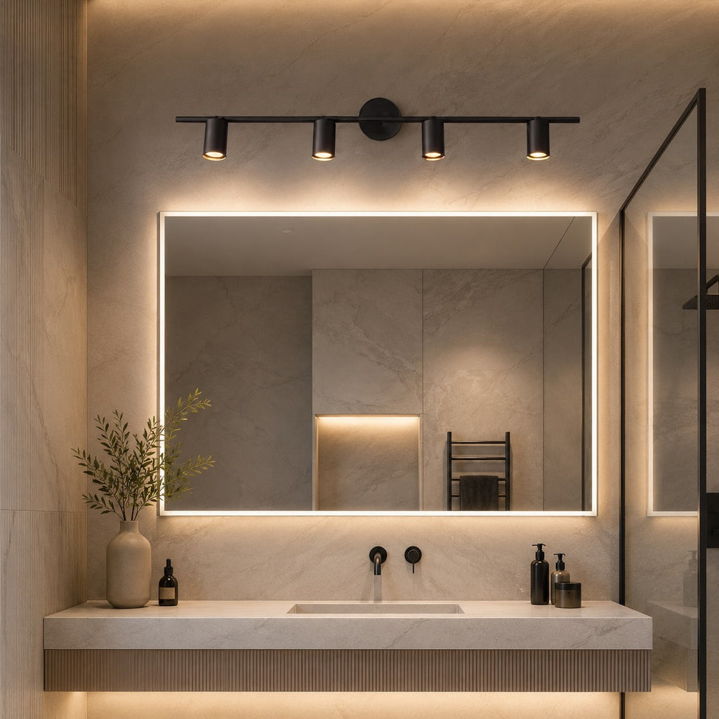 Modern Rotatable Spotlight Wall Light Adjustable Brass Sconce with 350° Head Rotation | ribuella